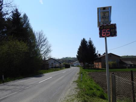Prikazovalnik hitrosti na Razkrižju, Skupaj umirjamo promet 2021 4